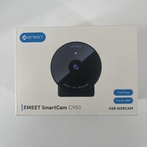 EMEET SmartCam C950 USB Webcam New (open Box)